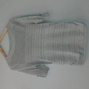 Short Sleeve Grey Sweater Small Apt. 9